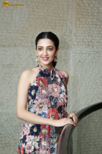 actress neha shetty cute in a short dress at a function