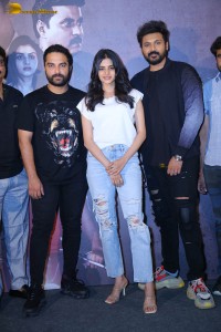 Pictures from Nenu Student Sir Press Meet attended by Bellamkonda Ganesh, Avantika Dassani, and Vishwak Sen