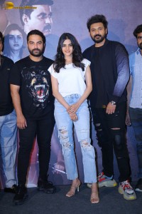 Pictures from Nenu Student Sir Press Meet attended by Bellamkonda Ganesh, Avantika Dassani, and Vishwak Sen