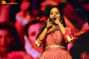 Pictures from the Pre-Release function of 'Nenu Meeku Baaga Kavalsinavaadini’ - attended by Kiran Abbavaram, Sonu Thakur and Sanjana Anand