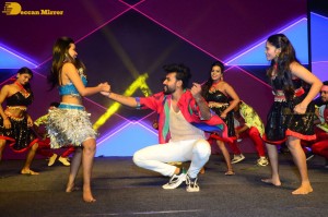 Pictures from the Pre-Release function of 'Nenu Meeku Baaga Kavalsinavaadini’ - attended by Kiran Abbavaram, Sonu Thakur and Sanjana Anand