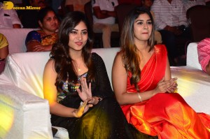 Pictures from the Pre-Release function of 'Nenu Meeku Baaga Kavalsinavaadini’ - attended by Kiran Abbavaram, Sonu Thakur and Sanjana Anand