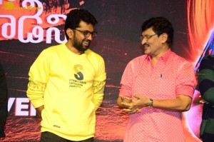 Pictures from the Pre-Release function of 'Nenu Meeku Baaga Kavalsinavaadini’ - attended by Kiran Abbavaram, Sonu Thakur and Sanjana Anand