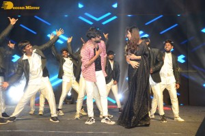 Pictures from the Pre-Release function of 'Nenu Meeku Baaga Kavalsinavaadini’ - attended by Kiran Abbavaram, Sonu Thakur and Sanjana Anand