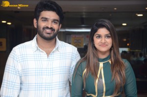 Pictures from the Trailer Launch of ‘Nenu Meeku Baaga Kavalsinavaadini’ - attended by Kiran Abbavaram and Sanjana