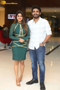 Pictures from the Trailer Launch of ‘Nenu Meeku Baaga Kavalsinavaadini’ - attended by Kiran Abbavaram and Sanjana