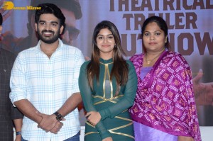 Pictures from the Trailer Launch of ‘Nenu Meeku Baaga Kavalsinavaadini’ - attended by Kiran Abbavaram and Sanjana