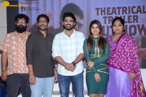 Pictures from the Trailer Launch of ‘Nenu Meeku Baaga Kavalsinavaadini’ - attended by Kiran Abbavaram and Sanjana