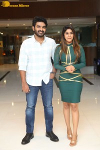 Pictures from the Trailer Launch of ‘Nenu Meeku Baaga Kavalsinavaadini’ - attended by Kiran Abbavaram and Sanjana
