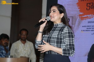 Pictures from the Trailer Launch of ‘Nenu Meeku Baaga Kavalsinavaadini’ - attended by Kiran Abbavaram and Sanjana