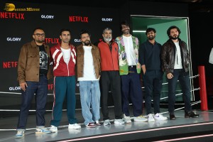Netflix Slate 2025 attended by Shah Rukh Khan, Yami Gautam, Venkatesh, Fatima Sana Shaikh, Saif Ali Khan, Khushi Kapoor, Rana Daggubati, and Vaani Kapoor