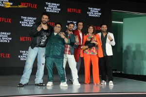 Netflix Slate 2025 attended by Shah Rukh Khan, Yami Gautam, Venkatesh, Fatima Sana Shaikh, Saif Ali Khan, Khushi Kapoor, Rana Daggubati, and Vaani Kapoor