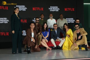 Netflix Slate 2025 attended by Shah Rukh Khan, Yami Gautam, Venkatesh, Fatima Sana Shaikh, Saif Ali Khan, Khushi Kapoor, Rana Daggubati, and Vaani Kapoor