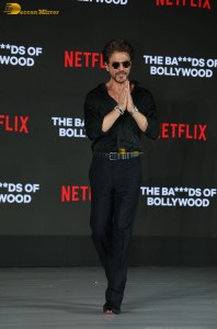Netflix Slate 2025 attended by Shah Rukh Khan, Yami Gautam, Venkatesh, Fatima Sana Shaikh, Saif Ali Khan, Khushi Kapoor, Rana Daggubati, and Vaani Kapoor