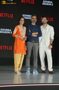 Netflix Slate 2025 attended by Shah Rukh Khan, Yami Gautam, Venkatesh, Fatima Sana Shaikh, Saif Ali Khan, Khushi Kapoor, Rana Daggubati, and Vaani Kapoor