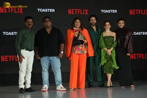 Netflix Slate 2025 attended by Shah Rukh Khan, Yami Gautam, Venkatesh, Fatima Sana Shaikh, Saif Ali Khan, Khushi Kapoor, Rana Daggubati, and Vaani Kapoor