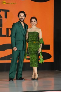 Netflix Slate 2025 attended by Shah Rukh Khan, Yami Gautam, Venkatesh, Fatima Sana Shaikh, Saif Ali Khan, Khushi Kapoor, Rana Daggubati, and Vaani Kapoor