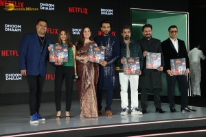 Netflix Slate 2025 attended by Shah Rukh Khan, Yami Gautam, Venkatesh, Fatima Sana Shaikh, Saif Ali Khan, Khushi Kapoor, Rana Daggubati, and Vaani Kapoor