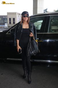 actress nia sharma pretty in black dress