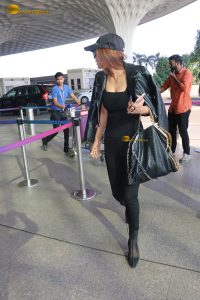 actress nia sharma pretty in black dress