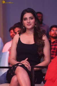 Nidhhi Agerwal sexy looks at SIIMA 2023 Press Meet