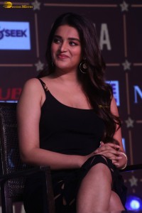 Nidhhi Agerwal sexy looks at SIIMA 2023 Press Meet