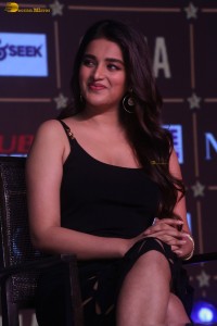 Nidhhi Agerwal sexy looks at SIIMA 2023 Press Meet
