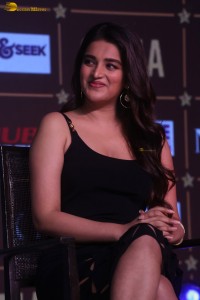 Nidhhi Agerwal sexy looks at SIIMA 2023 Press Meet