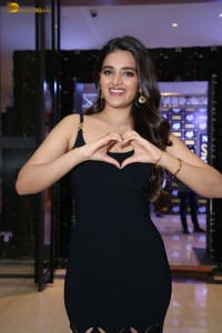 Nidhhi Agerwal sexy looks at SIIMA 2023 Press Meet