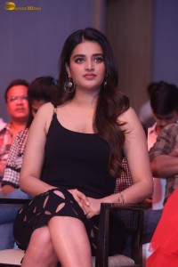 Nidhhi Agerwal sexy looks at SIIMA 2023 Press Meet