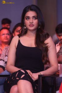 Nidhhi Agerwal sexy looks at SIIMA 2023 Press Meet