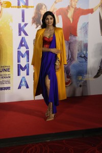 Nikamma Trailer launch attended by Shirley Setia, Abhimanyu Dassani, Bhagyashree and Shilpa Shetty