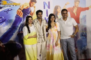 Nikamma Trailer launch attended by Shirley Setia, Abhimanyu Dassani, Bhagyashree and Shilpa Shetty