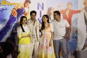 Nikamma Trailer launch attended by Shirley Setia, Abhimanyu Dassani, Bhagyashree and Shilpa Shetty