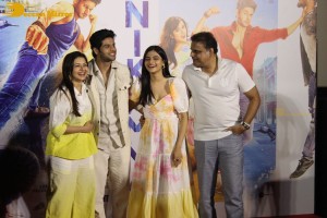 Nikamma Trailer launch attended by Shirley Setia, Abhimanyu Dassani, Bhagyashree and Shilpa Shetty