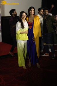 Nikamma Trailer launch attended by Shirley Setia, Abhimanyu Dassani, Bhagyashree and Shilpa Shetty