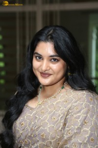 Indian actress Nivetha Thomas cute photoshoot in a saree