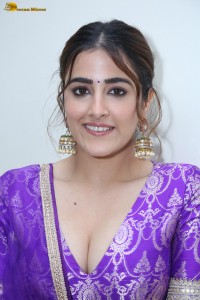 actress Nupur Sanon sexy in a low neck choli at a movie function