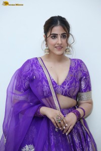 actress Nupur Sanon sexy in a low neck choli at a movie function