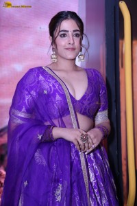 actress Nupur Sanon sexy in a low neck choli at a movie function