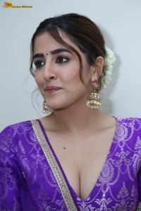 actress Nupur Sanon sexy in a low neck choli at a movie function