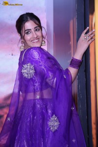 actress Nupur Sanon sexy in a low neck choli at a movie function