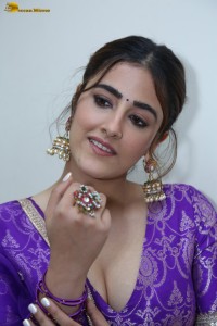 actress Nupur Sanon sexy in a low neck choli at a movie function