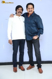 Nuvve Naa Pranam Pre-Release Event attended by Suman, Bhanu Chander, and Priya Hegde