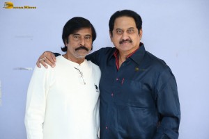 Nuvve Naa Pranam Pre-Release Event attended by Suman, Bhanu Chander, and Priya Hegde