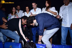 Nuvve Nuvve 20th Anniversary Press Meet attended by Tarun, Shriya and Trivikram Srinivas