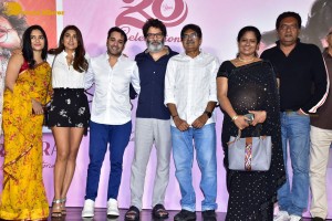 Nuvve Nuvve 20th Anniversary Press Meet attended by Tarun, Shriya and Trivikram Srinivas