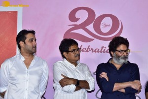 Nuvve Nuvve 20th Anniversary Press Meet attended by Tarun, Shriya and Trivikram Srinivas