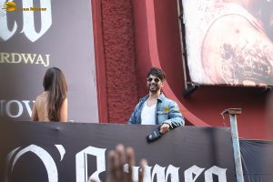 Shahid Kapoor and Tripti Dimri promote O'Romeo