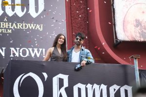 Shahid Kapoor and Tripti Dimri promote O'Romeo